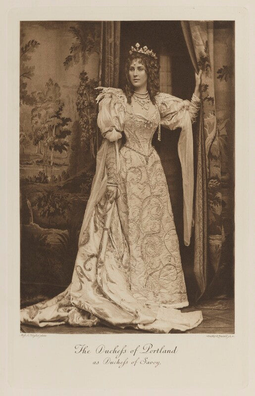 Winifred anna (née dallas yorke), duchess of portland as duchess of savoy npg ax41190