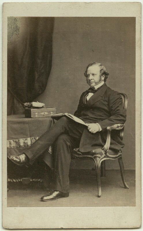 Granville george leveson gower, 2nd earl granville npg ax8541