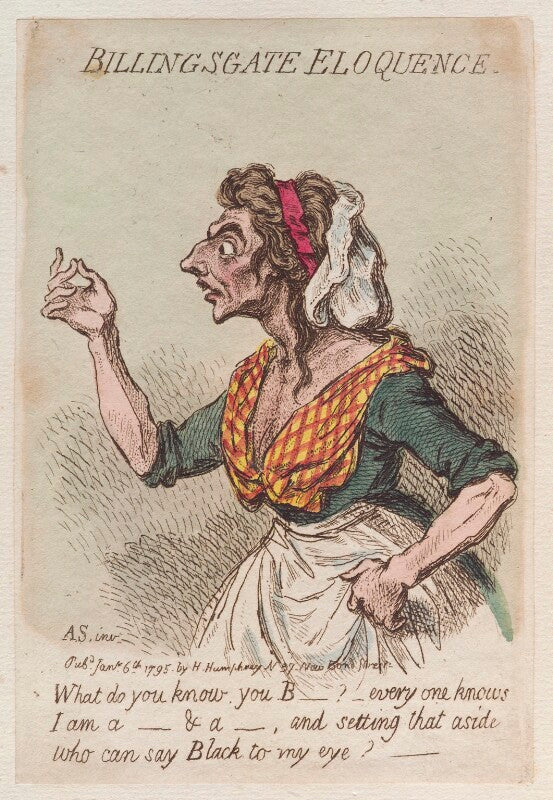 'billingsgate eloquence' npg d12513