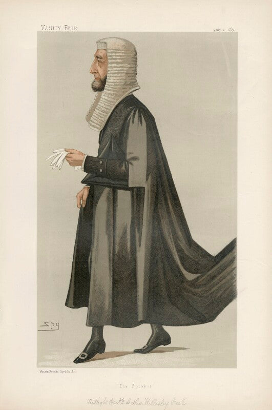 Arthur wellesley peel, 1st viscount peel ('statesmen. no. 523.') npg d44339