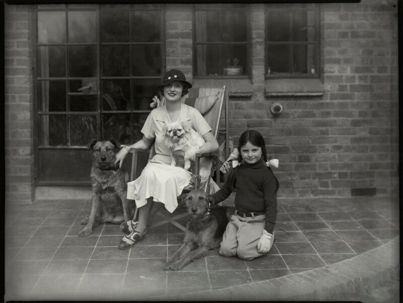 Olive blakeney (mrs bernard nedell); betty lou lydon (née nedell) npg x151290