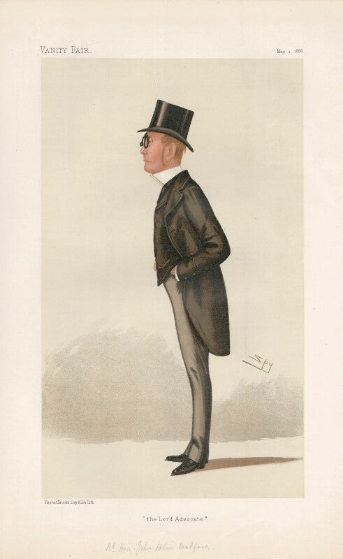 John blair balfour, 1st baron kinross ('statesmen. no. 489.') npg d44277