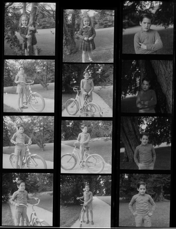 Victoria chaplin; michael chaplin npg x195187