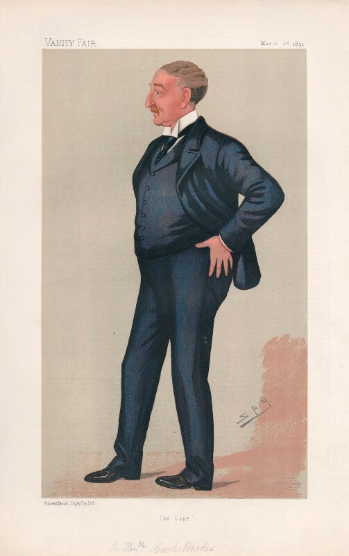 Cecil john rhodes ('men of the day. no. 503.') npg d44535