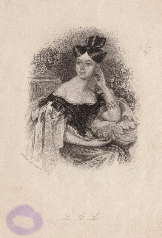 Letitia elizabeth landon (mrs maclean) npg d5414