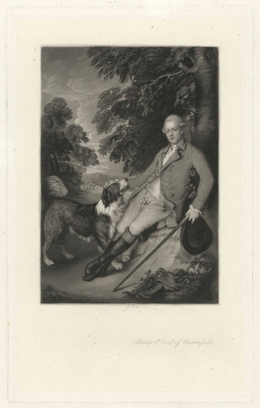 Philip stanhope, 5th earl of chesterfield npg d33067