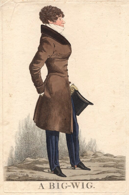 'a big wig' (sir george wombwell, 3rd bt) npg d4898