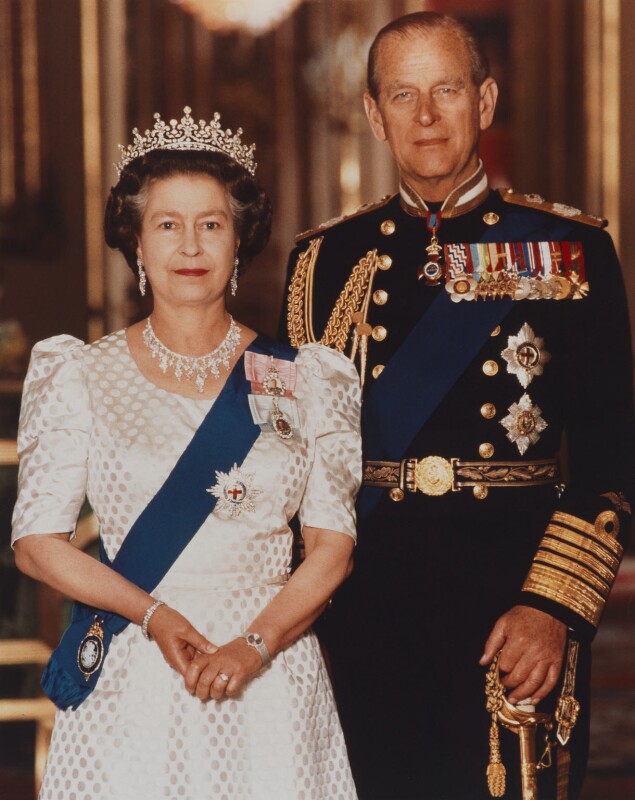 Queen elizabeth ii; prince philip, duke of edinburgh npg p1539