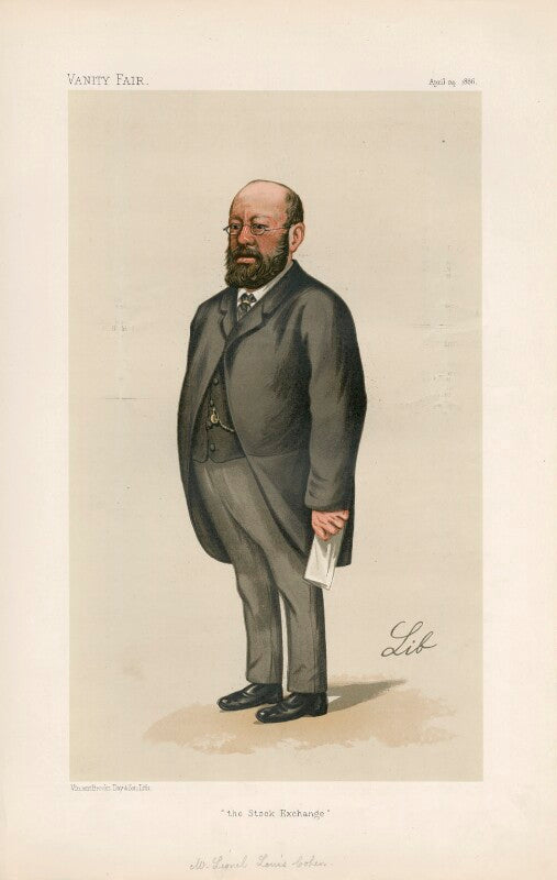 Lionel louis cohen ('statesmen. no. 488.') npg d44276