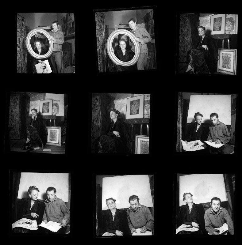 Emma tollemache (née manasseh); sir francis rose npg x195380