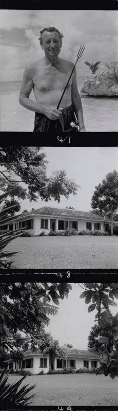 Ian fleming and views of his home 'goldeneye' npg x195032
