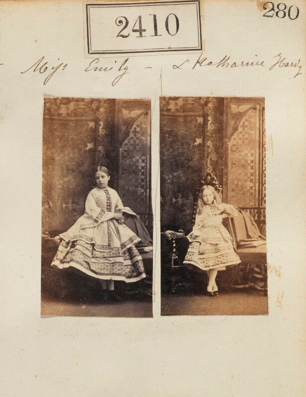 Emily hardy; katherine hardy npg ax51798