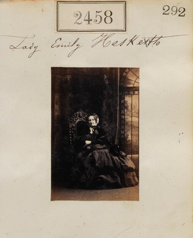 Lady emily esther anne hesketh (née lygon) npg ax51847