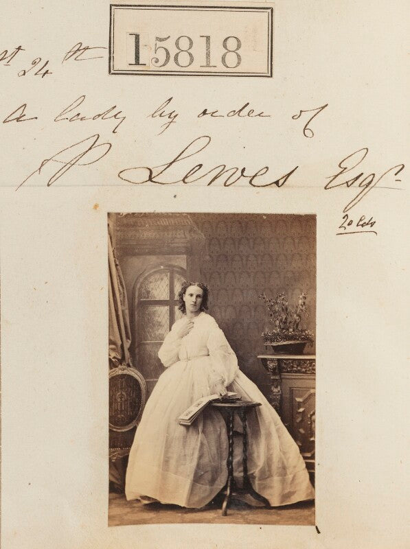 Unknown woman ('a lady by order of p lewes? esq') npg ax63748