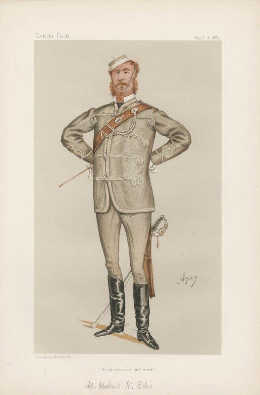 Sir robert william edis ('men of the day. no. 330.') npg d44221