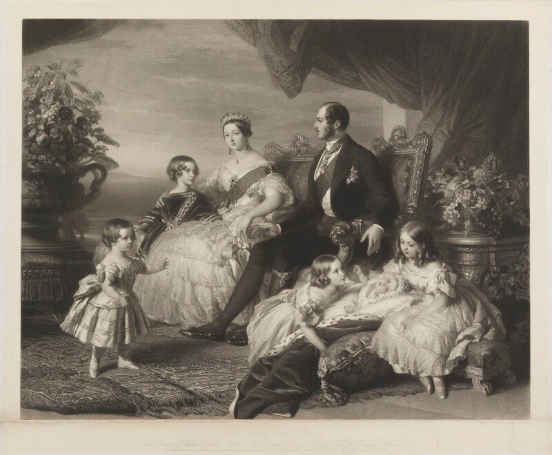 Queen victoria, the prince consort and family npg d48098