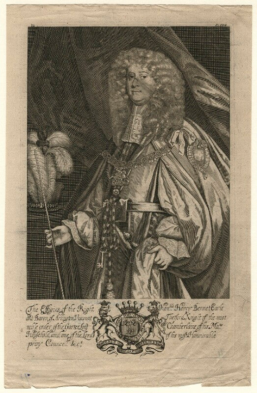 Henry bennet, 1st earl of arlington npg d16721