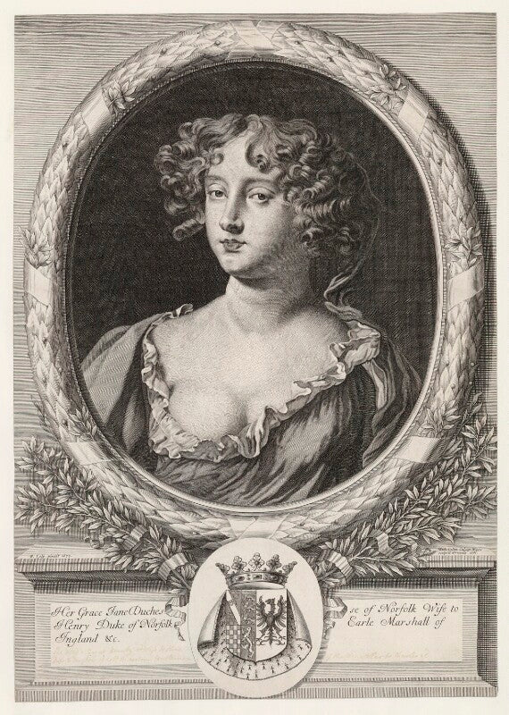 Jane (née bickerton), duchess of norfolk npg d30483