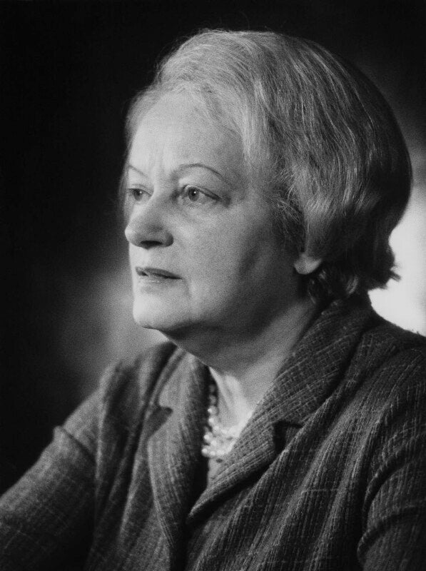 (anna) dora gaitskell (née creditor), baroness gaitskell npg x38818