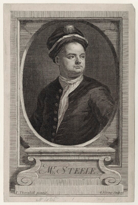 Sir richard steele npg d27586