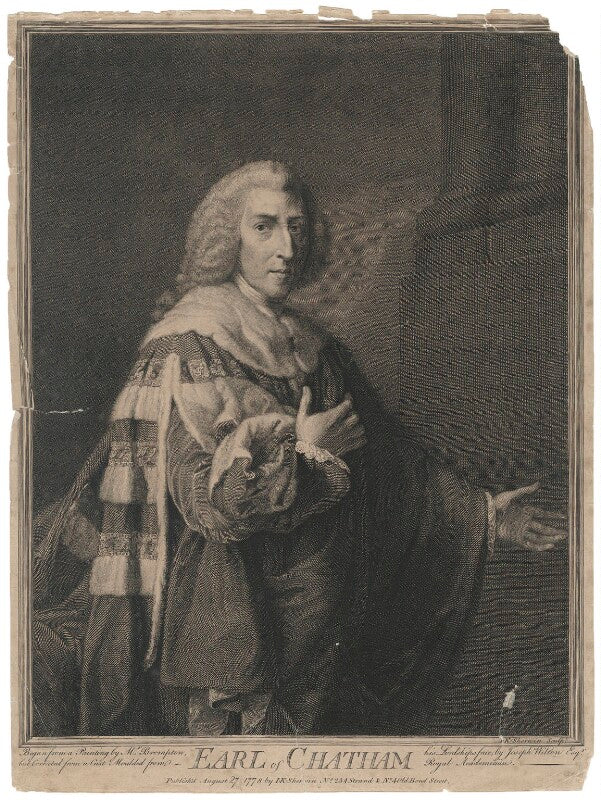 William pitt, 1st earl of chatham npg d2057
