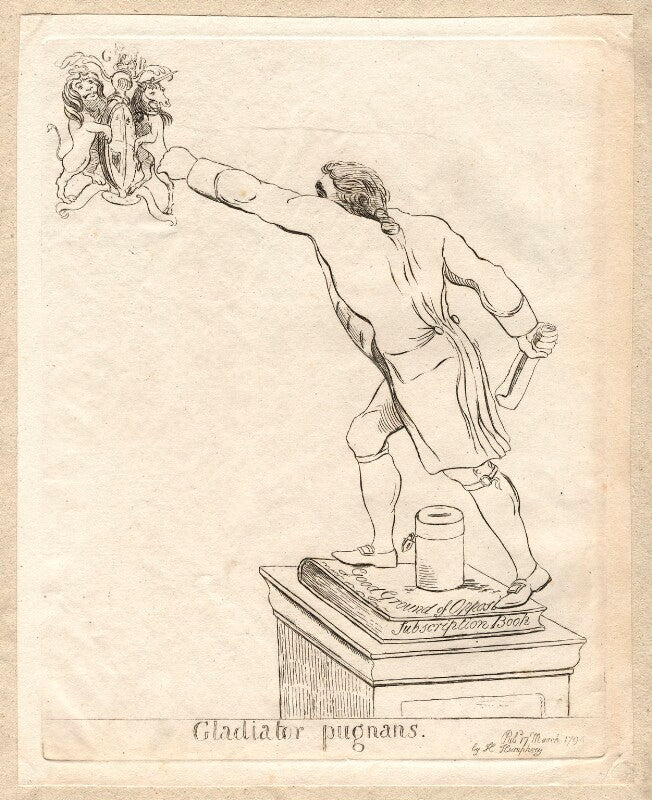 Charles james fox ('gladiator pugnans') npg d9745