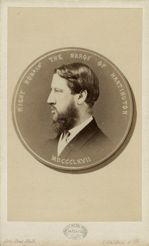 Spencer compton cavendish, 8th duke of devonshire npg x76589