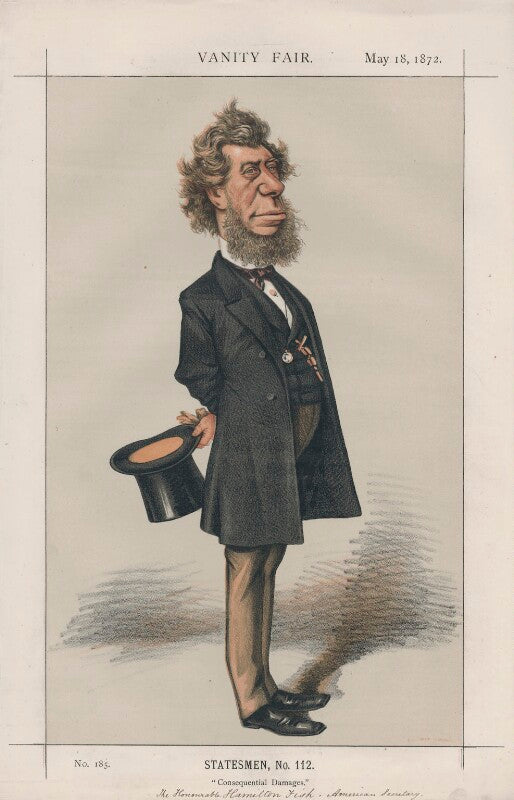 Hamilton fish ('statesmen, no. 112.') npg d43536