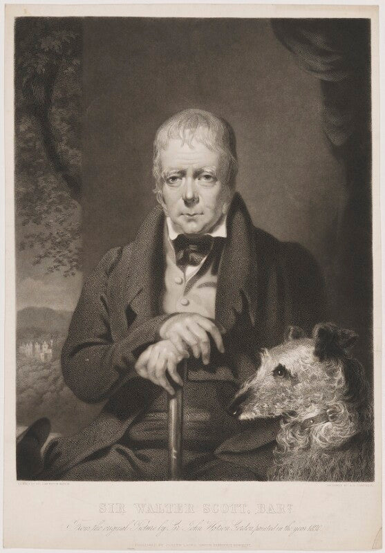 Sir walter scott, 1st bt npg d40597
