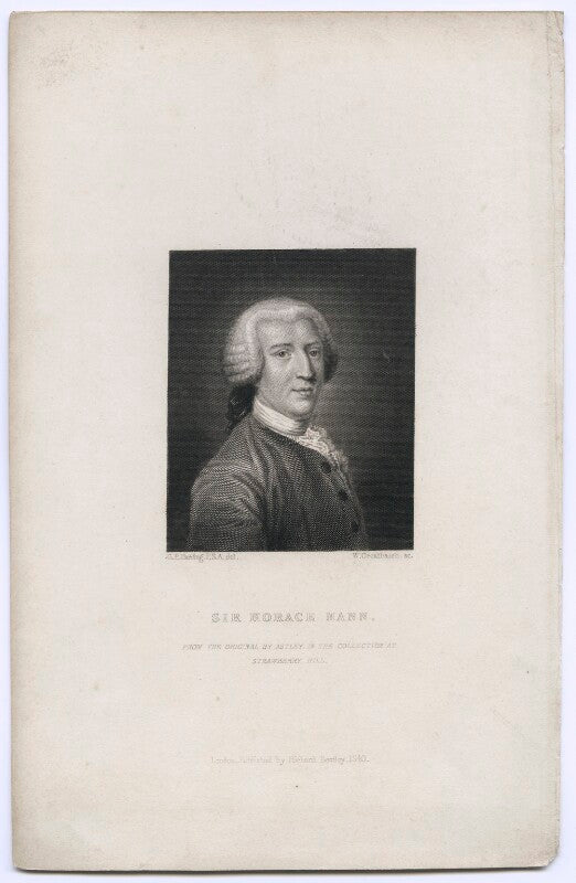 Sir horace ('horatio') mann, 1st bt npg d42620