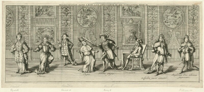 'prognostication faite a rome a un ambassadeur du roy d'angleteree, henry vii' npg d24166