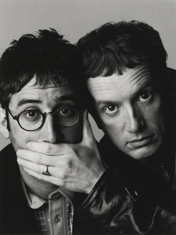 David baddiel; frank skinner npg x87552