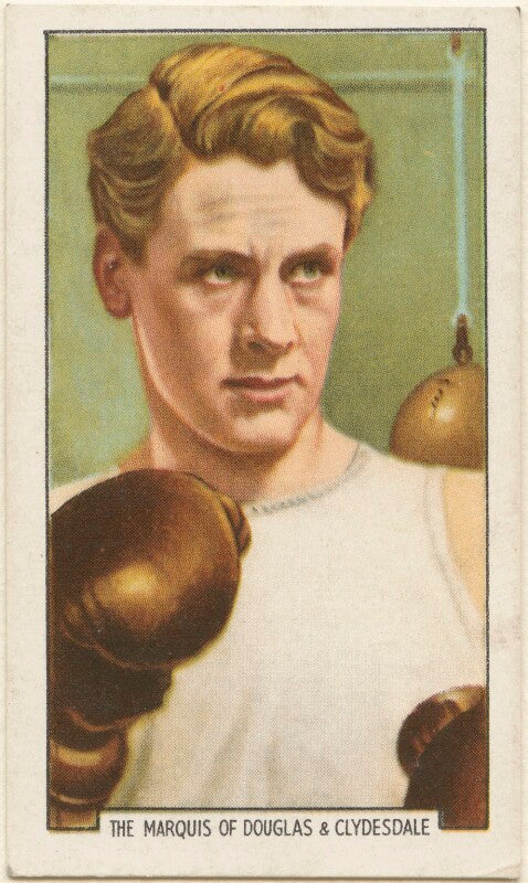 Douglas douglas hamilton, 14th duke of hamilton npg d48990