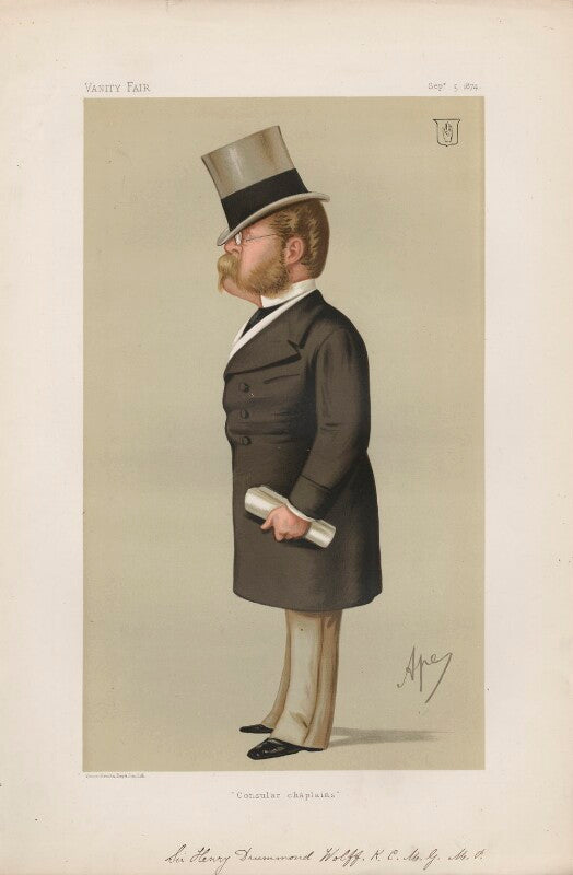 Sir henry drummond charles wolff ('statesmen. no. 184.') npg d43656