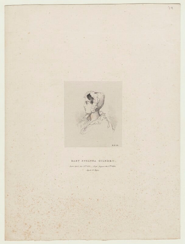 Mary susanna gilbert npg d22218