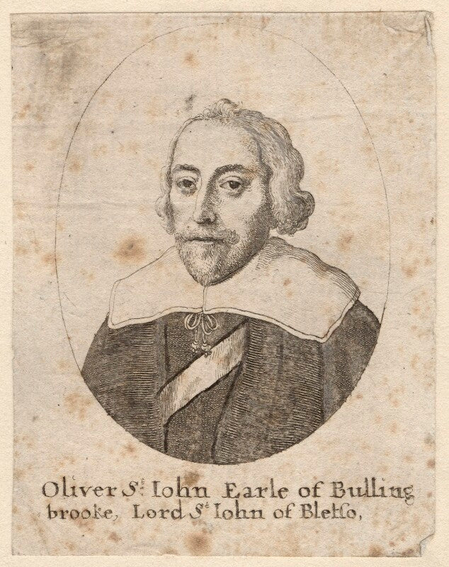 Oliver st john, 1st earl of bolingbroke npg d9641