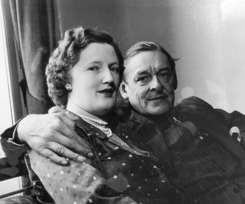 (esme) valerie eliot (née fletcher); t.s. eliot npg x88542