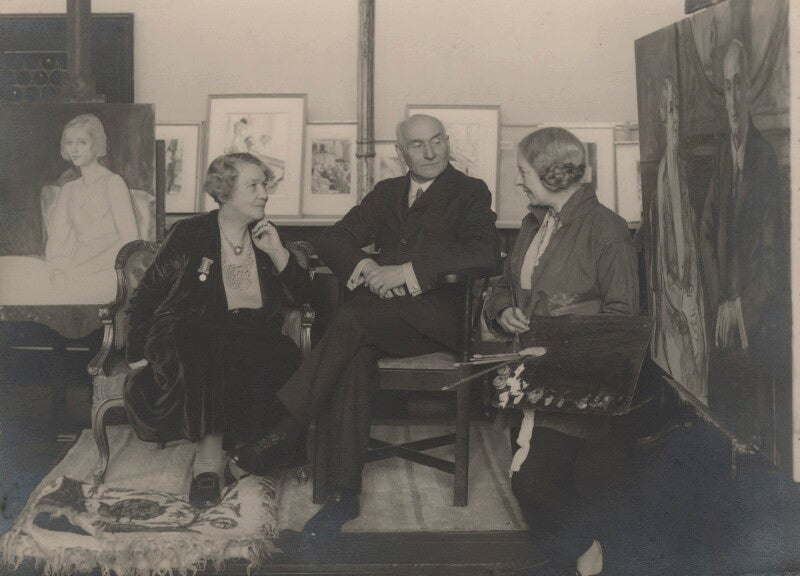 Emmeline pethick lawrence; frederick william pethick lawrence; laura knight npg x137321