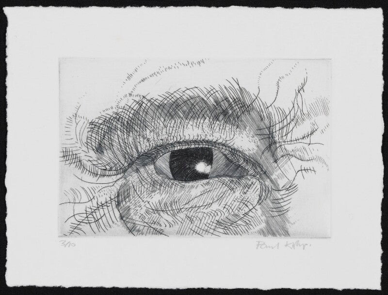 Engraving of an eye npg d49607