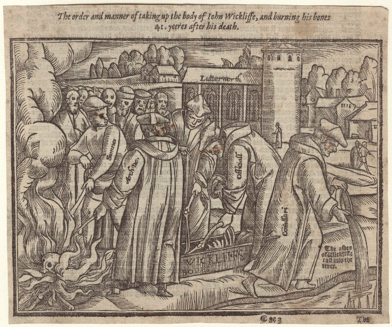 Taking up the body of john wycliffe npg d42326