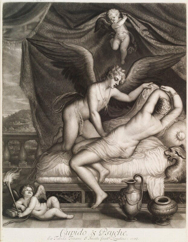 'loves of the gods': cupid and psyche npg d11716
