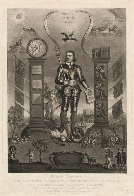 Oliver cromwell npg d23244