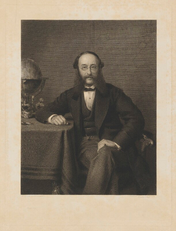 (paul) julius de reuter, baron de reuter (né israel beer josaphat) npg d8103