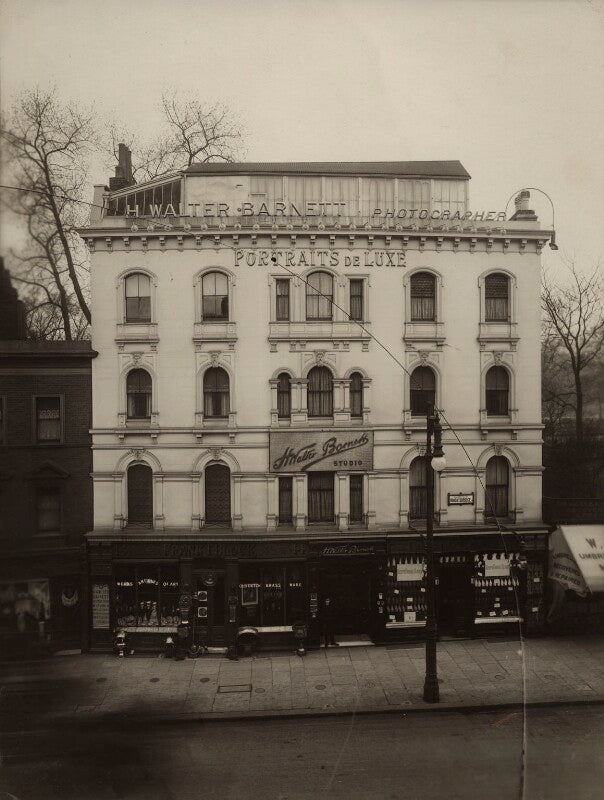 View of h. walter barnett's photographic studio, 1 hyde park corner npg x135096