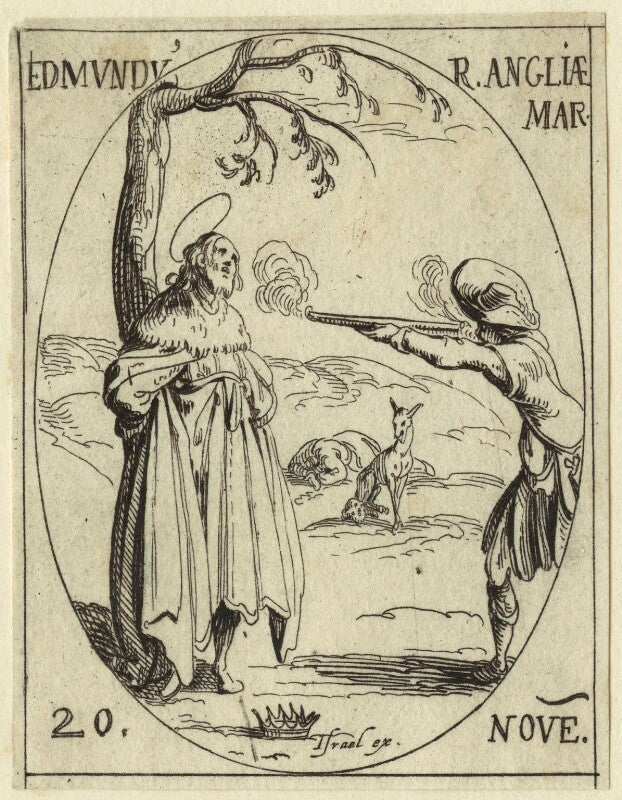 Edmund ('st edmund') npg d23692