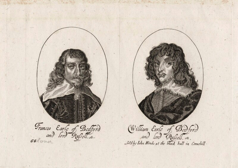 Francis russell, 4th earl of bedford and william russell, 1st duke of bedford npg d28196