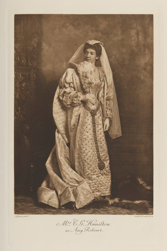 Lucy charlewood cole hamilton (née thorold) as amy robsart npg ax41160