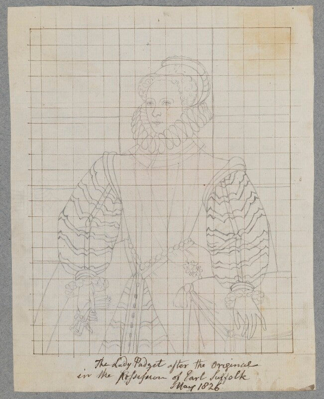 Catherine paget (née knyvelt), lady paget npg d17139