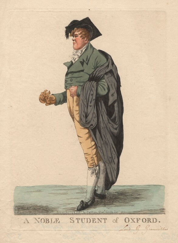 George nugent grenville, baron nugent ('a noble student of oxford') npg d8557