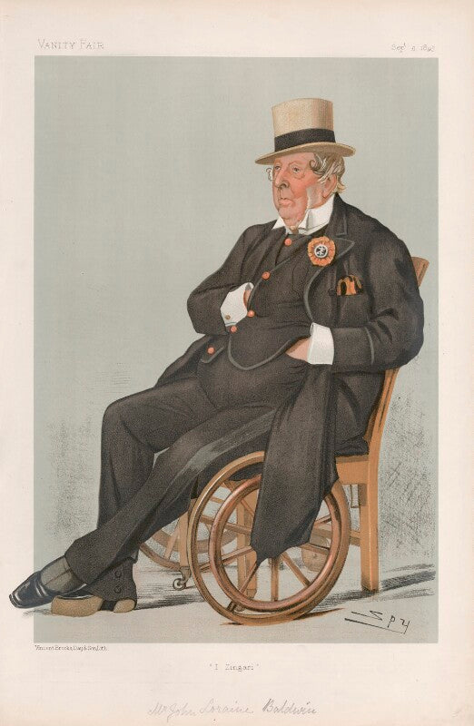 John loraine baldwin ('men of the day. no. 630.') npg d44767